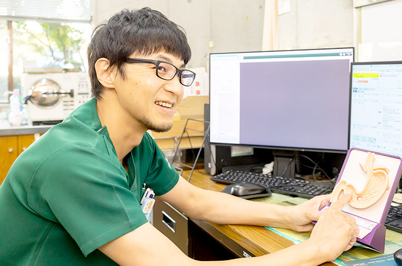 患者様の負担を考えた診療